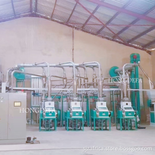 5-500 tpd Maize Flour Machine | Posho Mill | Maize Milling Machine